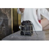 2021 New Drawstring chain bucket bag (15cm)