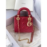 Mini Cannage Lady Dion Bag(17CM)