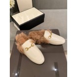 GG Classic flat Shoes ( White )