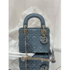 Mini Cannage Lambskin Lady Dion Bag(17CM)