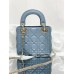 Mini Cannage Lambskin Lady Dion Bag(17CM)