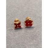 L&V Flower Fritillary Studs