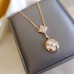 L&V Flower Fritillary Necklace ( 2 Flowers ）