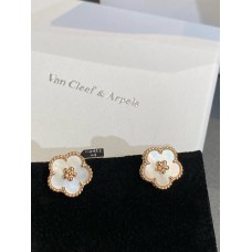 2021 New VCA Jewelry Lucky Spring Ear Studs