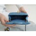 CHANLE MINI CLASSIC FLAP GOLD-TONE  (DENIM, 17CM)