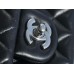  Chanle Classic Flap Lambskin (Black,Sliver, 20cm)