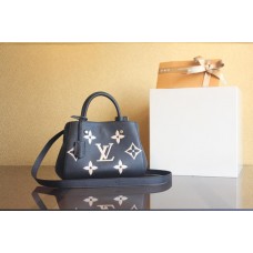 LU MONTAIGNE BB BAG WITH MONOGRAM LEATHER(29CM)