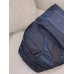 Dion Backpack with Camouflage Embroidery (Navy Blue, 41CM)