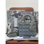 A Lady Dion My ABCDion Azure Bag with Lambskin(20CM) 