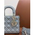 A Lady Dion My ABCDion Azure Bag with Lambskin(20CM) 