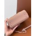 Mini Cannage Ultramatte Calfskin Lady Dion Rose Pink Bag(17CM)