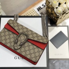 GG 2020ss Dionysus Medium Size 25cm in Red ( with crystal )