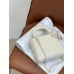 Mini Cannage Ultramatte Calfskin Lady Dion Bag(17CM)