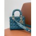 Lady Dion My ABCDion Bag with Lambskin (Malachite Green, 20CM)