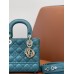 Lady Dion My ABCDion Bag with Lambskin (Malachite Green, 20CM)