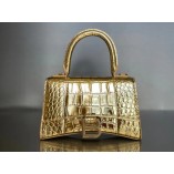 [Golden] B@LENCIAGA SUPER MINI HOURGLASS BAG (3 SIZES)