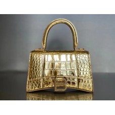 [Golden] B@LENCIAGA SUPER MINI HOURGLASS BAG (3 SIZES)