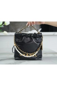 Chanel 23S 22Mini bag with Pearl Chain (20cm)