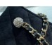 Velvet Diamond Ball Chain Bag (19cm)