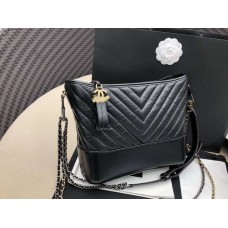 Chanle V Gabrielle Bag Medium Size (Black 28cm)