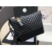 Chanle V Gabrielle Bag Medium Size (Black 28cm)