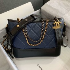 Chanle Gabrielle Bag Medium Size (Navy 28cm)