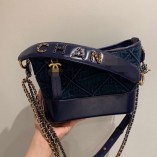 New Chanle Gabrielle Bag Small Size (Cool Dark Cowboy 25cm)