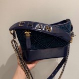 New Chanle Gabrielle Bag Small Size (Cool Dark Cowboy 25cm)