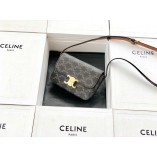 Triomphe Nano Bag in Calfskin Leather (16.5cm)