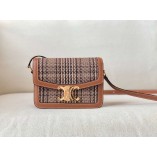 Triomphe Nano Bag in man-made Leather (18.5cm)