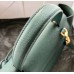 MICRO BELT BAG IN GRAINED CALFSKIN(New Dark Green 24CM)