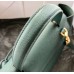 MICRO BELT BAG IN GRAINED CALFSKIN(New Dark Green 24CM)