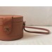 TAMBOUR in Calfskin Leather Bag (17cm)
