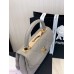 Elegant Handle Chain Trendy CC Bag (Gray, 25CM)