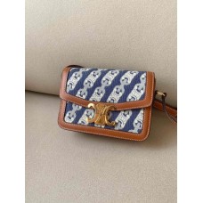 Triomphe Teen Bag in CAVAS  (18.5cm)