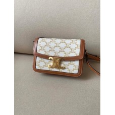 Triomphe Teen Bag in CAVAS  (18.5cm)