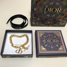 Dion Logo Bracelet and Necklace Set