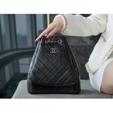 [TOP QUALITY] CHANLE GABRIELLE BACKPACK (BLACK/ 24.5CM)