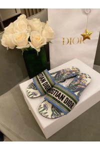 DION 2022 SANDALS with Leather Bottom (Flat heels)