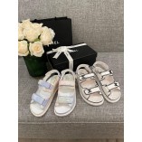 CHAN* C SUMMER SHOES ( 2COLORS )