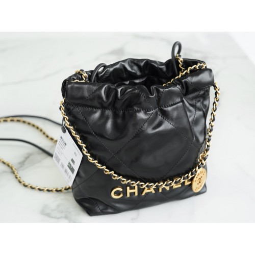 Chanel 23S 22Mini bag Light Yellow (20cm)