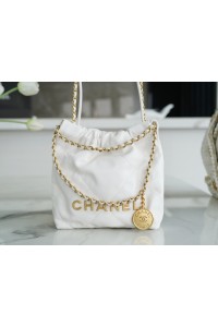 Chanel 23S 22Mini bag Light White (20cm)