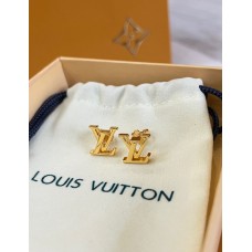 L Logo Ear Studs