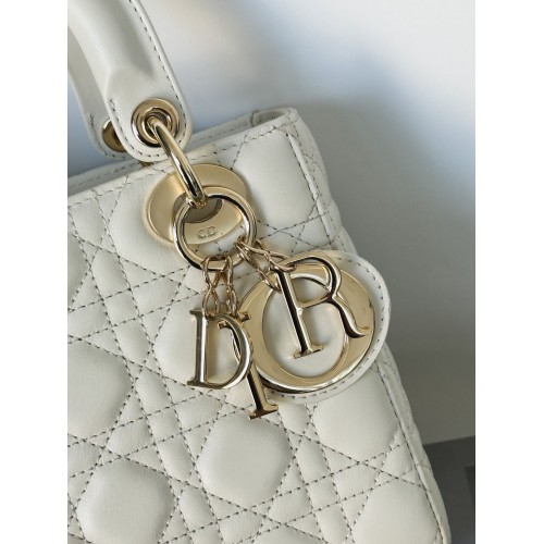 Lady Dion My ABCDion Bag with Lambskin(20CM)