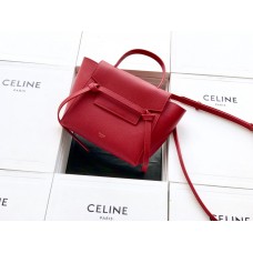 C*LIN* NANO BELT BAG IN GRAINED CALFSKIN(20CM)