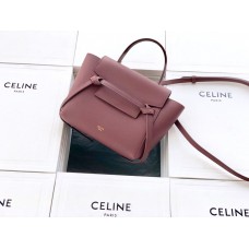 C*LIN* NANO BELT BAG IN GRAINED CALFSKIN(20CM)