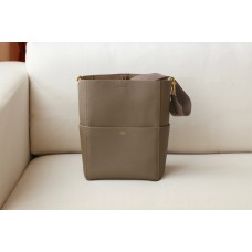 C*LIN* SANGLE BUCKET BAG IN SOFT GRAINED CALFSKIN(23CM)