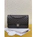 Chanle Classic Flap Lambskin (Black,Sliver, 25cm)