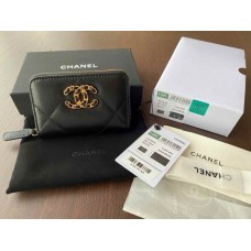 Chanle 19 Series Small Wallet (Black)