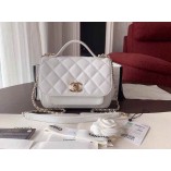 Chanle  Post Bag  (White, 20cm)